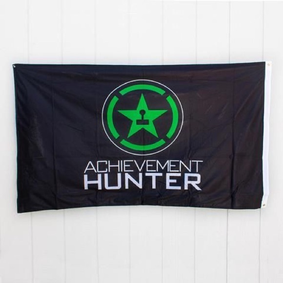 Achievement Hunter Double-Sided Flag - Picture 1 of 1